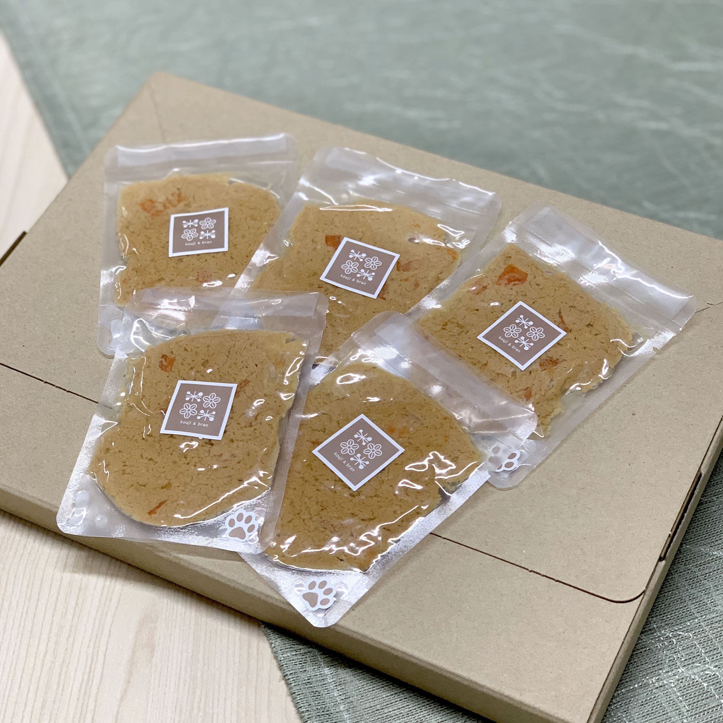 無添加ドッグフード「糀とブラン」ミニパック(5個入)
