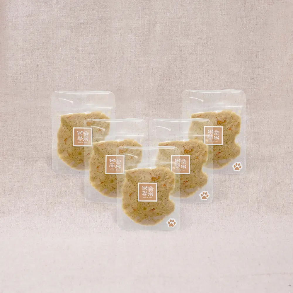 無添加ドッグフード「糀とブラン」ミニパック（5個）