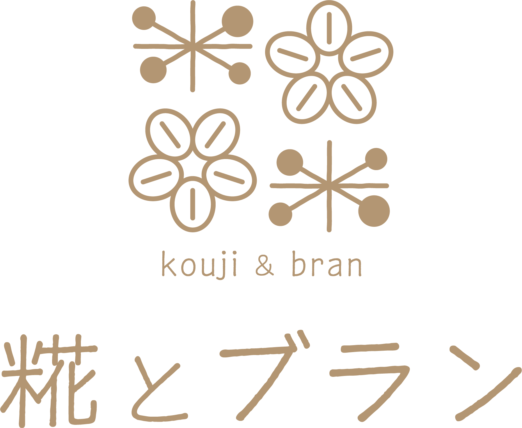 糀とブランロゴ